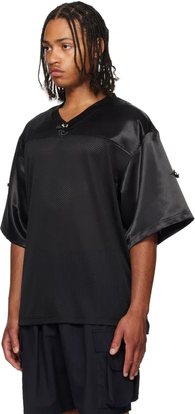 Abra Ssense Exclusive Black Basketball T-shirt In Multi