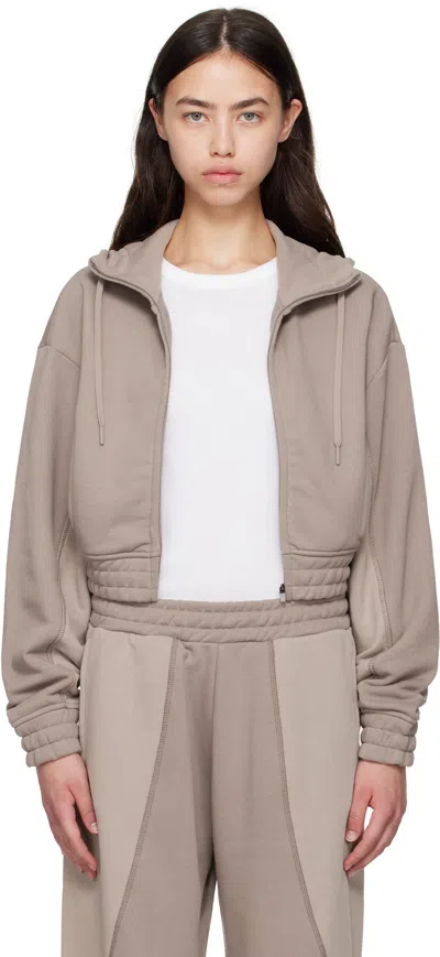 On Gray Fka Twigs Editi Club Cropped Hoodie