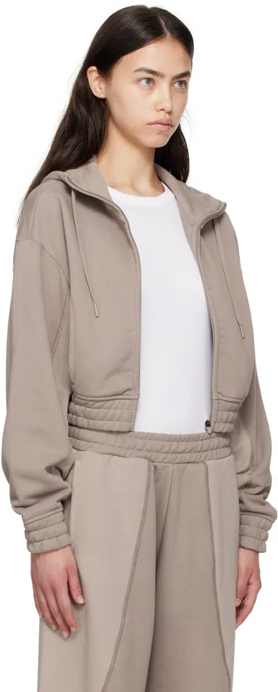 On Gray Fka Twigs Editi Club Cropped Hoodie