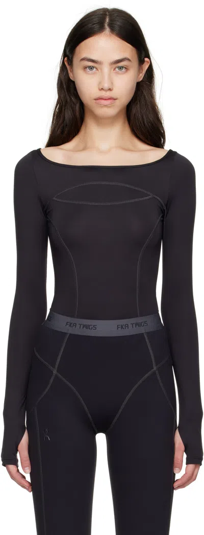 On Black Fka Twigs Editi Studio Lg Sleeve Sport Top