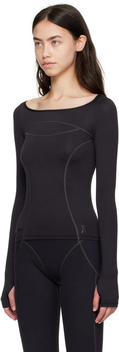On Black Fka Twigs Editi Studio Lg Sleeve Sport Top