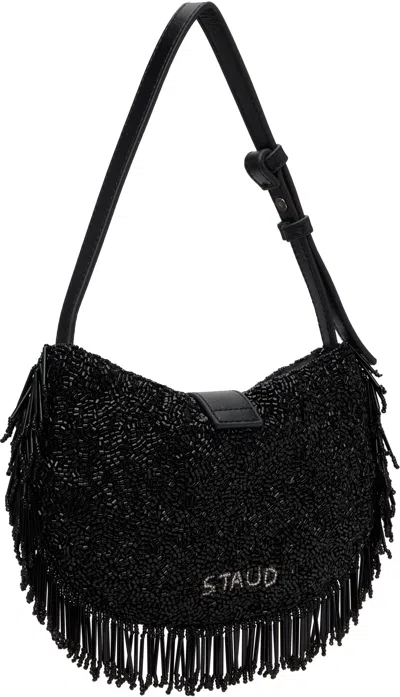 Staud Alana Beaded Fringe Shoulder Bag