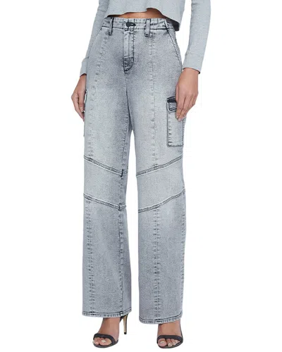 L Agence L'agence Brooklyn High-rise Utility Wide Leg Pant In Blue