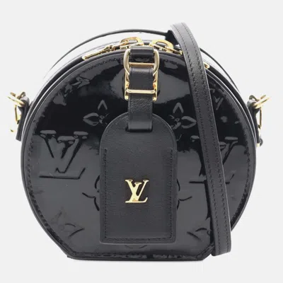 Pre-owned Louis Vuitton Black Vernis Mini Boite Chapeau Souple