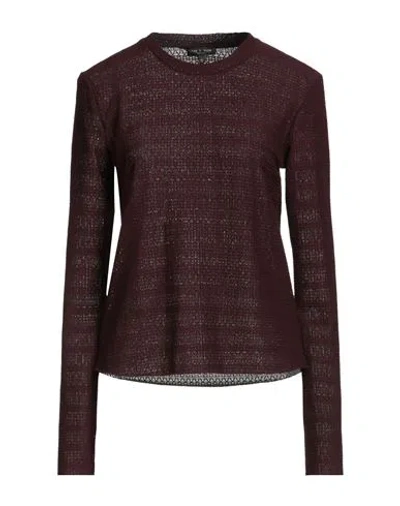 Rag & Bone Solid Color Knit Top In Brown