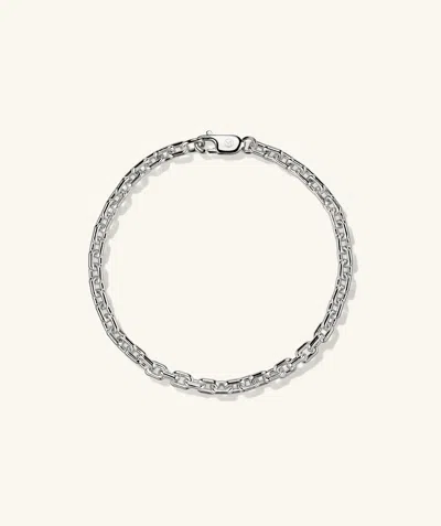 Mejuri Trace Rectangle Chain Bracelet