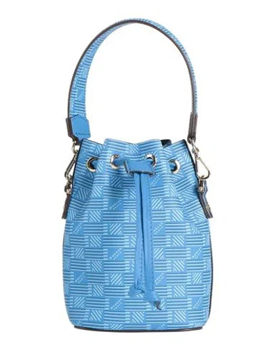 Moreau Paris Woman Handbag Azure Size - Calfskin In Blue