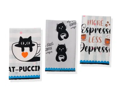 Tiramisu Cat-puccino Kitchen Towel Set
