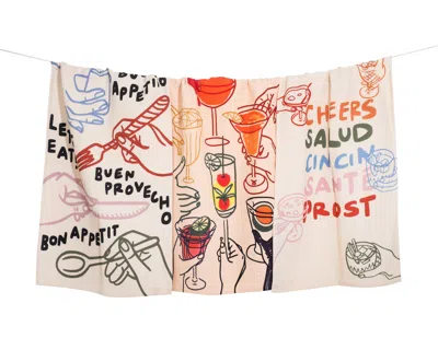 Tiramisu Cheers & Cocktails Kitchen Towel Set