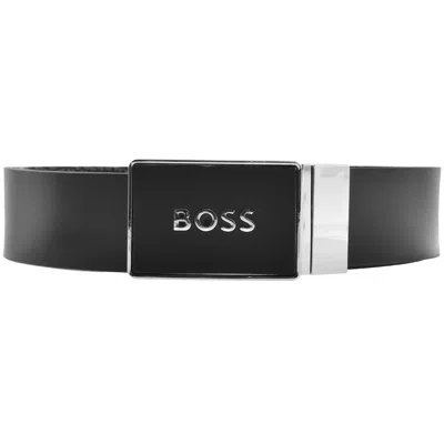 Hugo Boss Boss Reversible Icon Belt Black