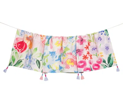 Tiramisu The Secret Garden Watercolor Kitchen Towel Set In Multi