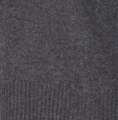 Loulou De Saison Crew-neck Cashmere Sweater In Gray