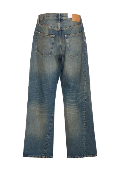 Sunflower Button-fly Five-pocket Jeans In Blue