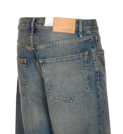 Sunflower Button-fly Five-pocket Jeans In Blue