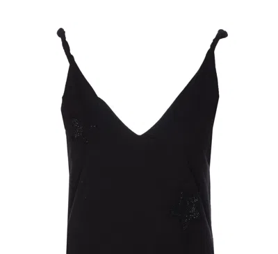 Zadig & Voltaire Stella Bc Patch Strass Dress In Black