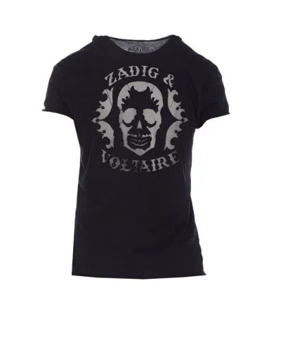 Zadig & Voltaire Story Fishnet Skull T-shirt