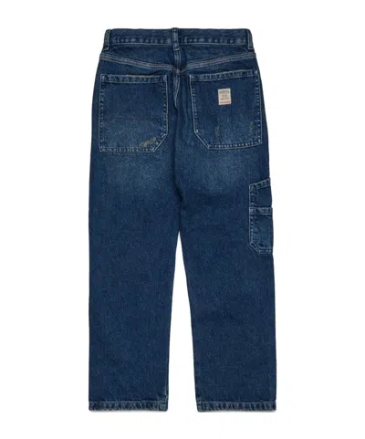 Diesel Jeans Regular Blu Scuro Effetto Dirty In Blue