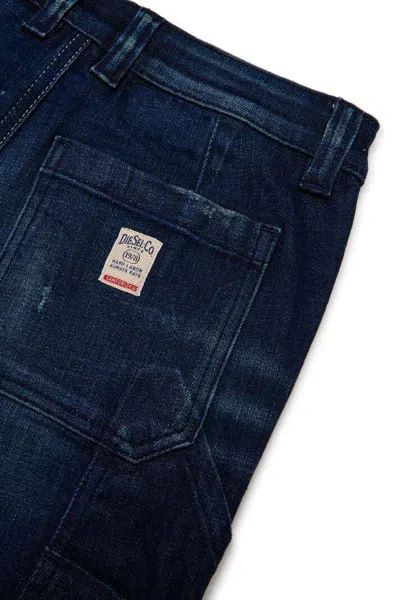 Diesel Kids D-bart-j Jeans In Blue