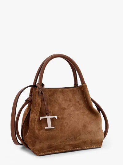 Tod's Logo-detailed Tote Bag