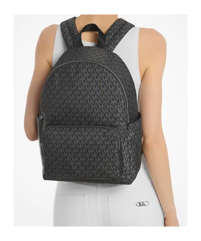 Michael Kors Tanner Large Printed Signature Logo Backpack