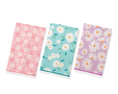 Tiramisu The Meadowland Daisy Kitchen Towel Set In Multi