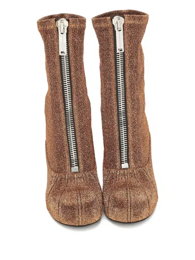 Pre-owned Stella Mccartney Zip Glitter Boots