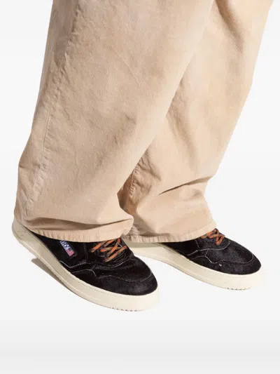 Autry Calf Hair Medalist Style Sneakers