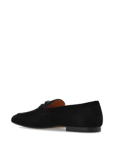 Tod's Logo-plaque Suede Loafers