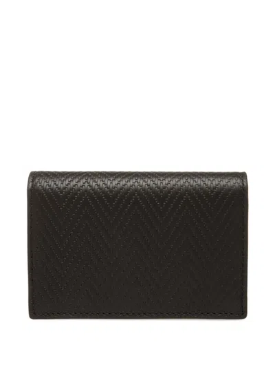 Bally Logo-embellish Leather Cardholder In Black