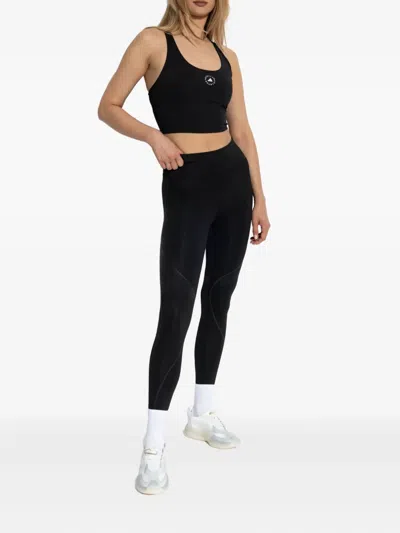 Adidas By Stella Mccartney Polyester Blend Training Top In Blue