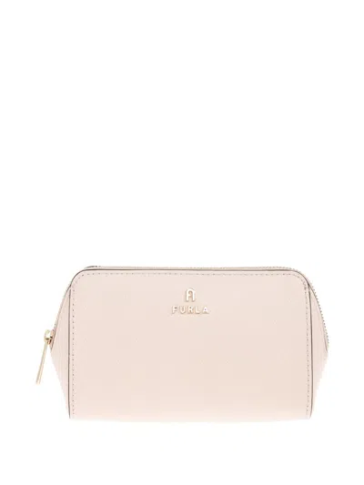 Furla Logo-plaque Zip-top Make-up Bag