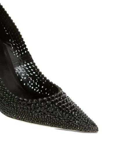 René Caovilla Crystal-embellished Pointed-toe Pumps