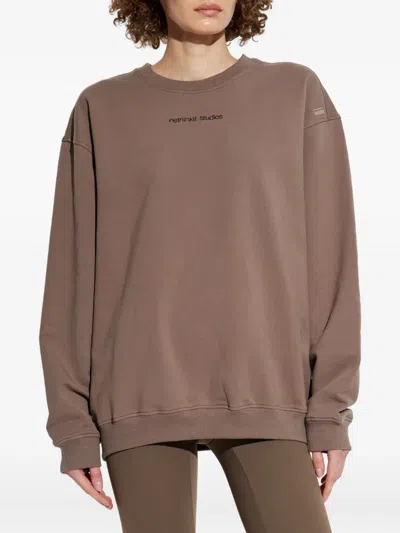 Rethinkit Studios Logo-embroidered Cotton Sweatshirt