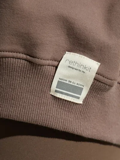Rethinkit Studios Logo-embroidered Cotton Sweatshirt