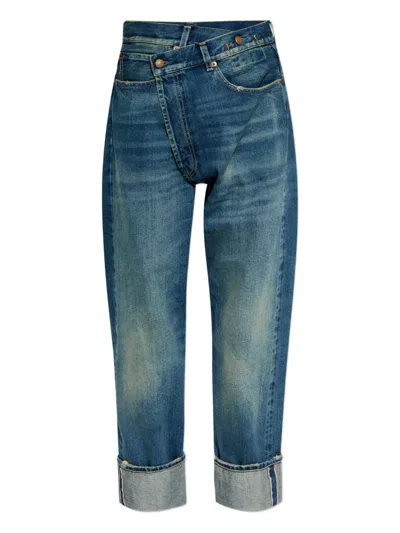 R13 Denim Trousers With Belt Loops