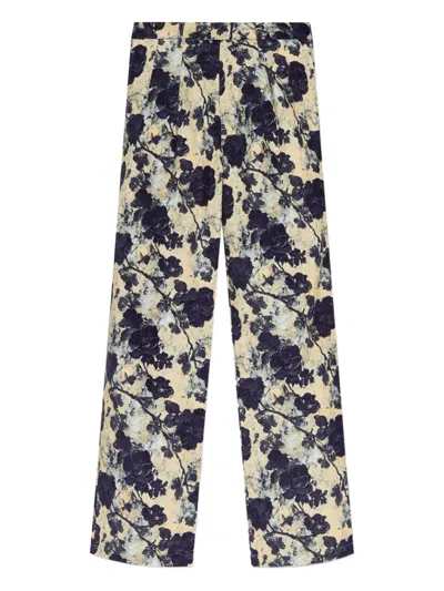 R13 Floral Print Track Pants