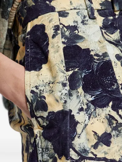 R13 Floral Print Track Pants