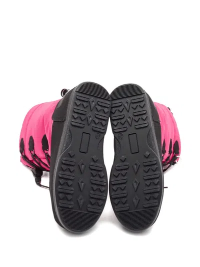 Pre-owned Dolce & Gabbana Lace-up Nylon Boots