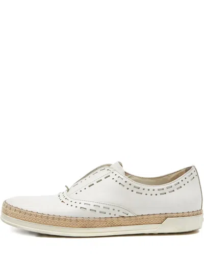 Pre-owned Tod's Vintage Leather Brogue Shoes
