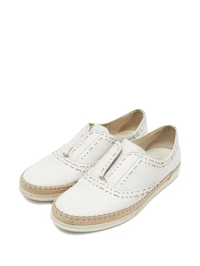 Pre-owned Tod's Vintage Leather Brogue Shoes