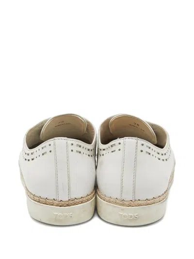 Pre-owned Tod's Vintage Leather Brogue Shoes