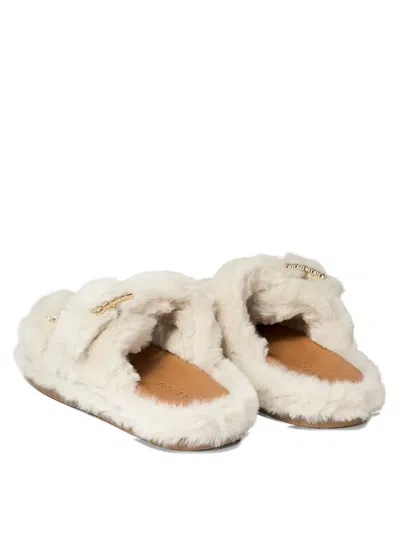 Alibi Sandals In White