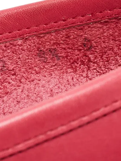 Pre-owned Ferragamo Leather Loafers In Pink