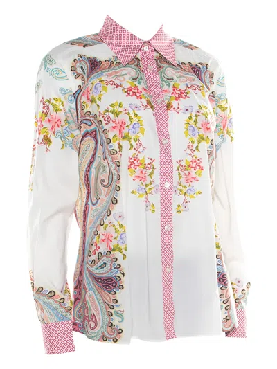 Pre-owned Etro Floral Paisley Shirt