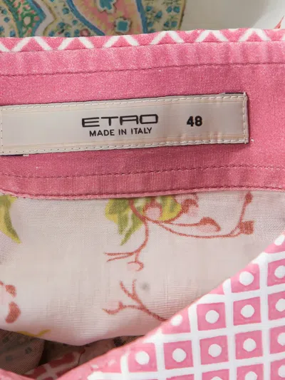 Pre-owned Etro Floral Paisley Shirt