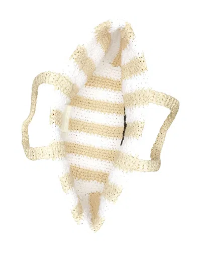 Marc O'polo Runa Striped Woven Tote Bag