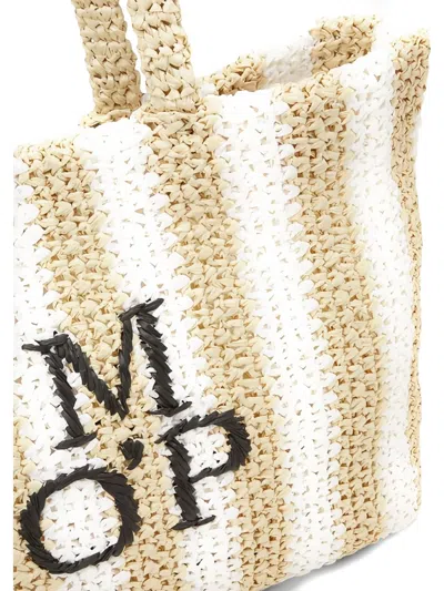 Marc O'polo Runa Striped Woven Tote Bag