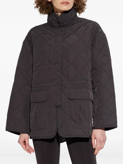 Rethinkit Studios Quilted Diamond-pattern Jacket