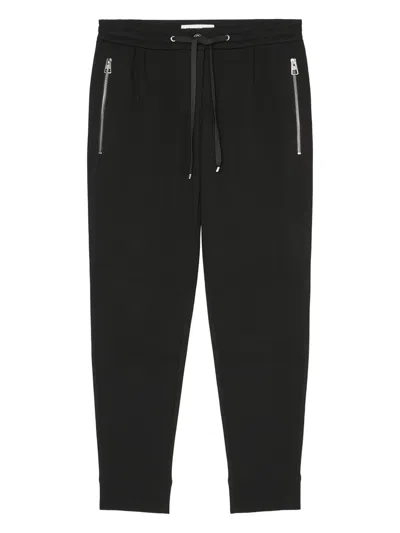 Marc O'polo Zippered-pocket Track Pants In Black
