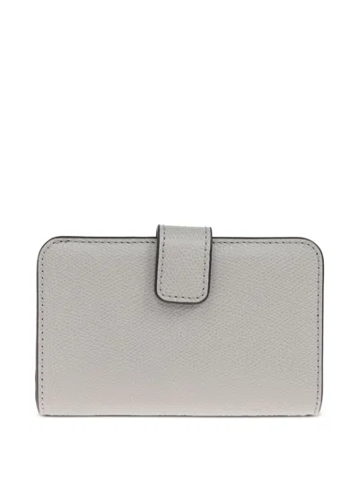 Furla Leather Bi-fold Wallet In Neutral